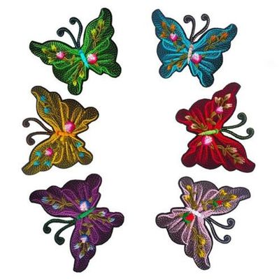 China High Quality Embroidery Design Personalizado Bastante Custom 3D Patches para Roupas fornecedor