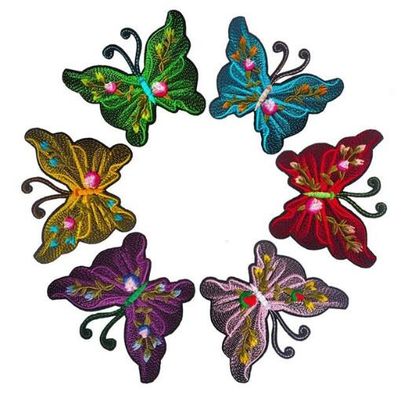 High Quality Embroidery Design Personalizado Bastante Custom 3D Patches para Roupas fornecedor